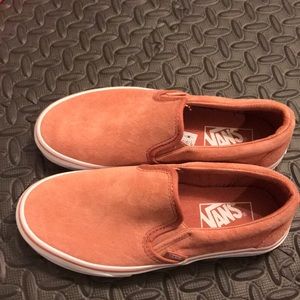 Pink Suede Vans
